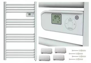 Elektrické kúrenie 500 W, závesné, s programátorom a LCD displejom